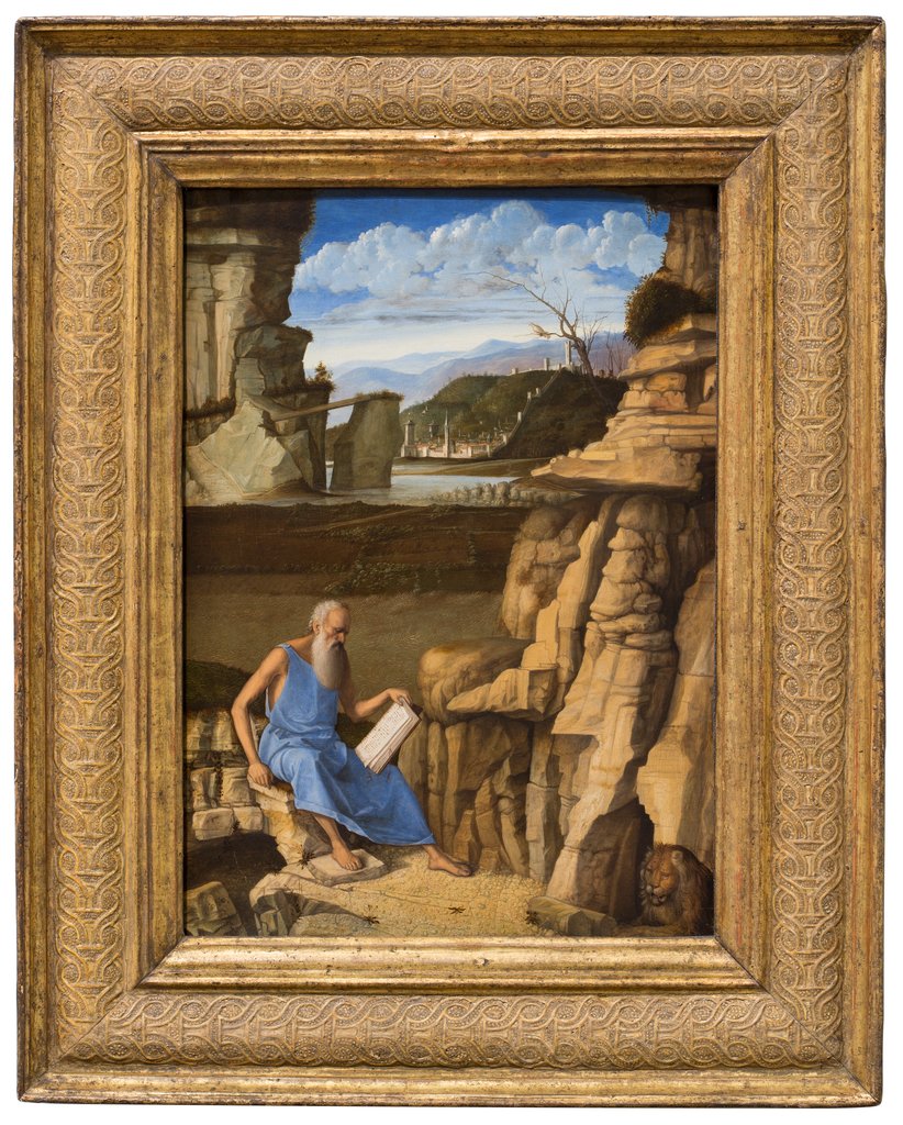 The National Gallery | Saint Jerome reading in a Landscape